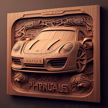 3D model Porsche 718 (STL)